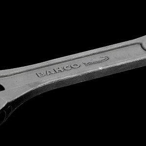 Bahco 32 mm Wide Jaw Adjustable Wrench with Phosphate Finish 205 mm