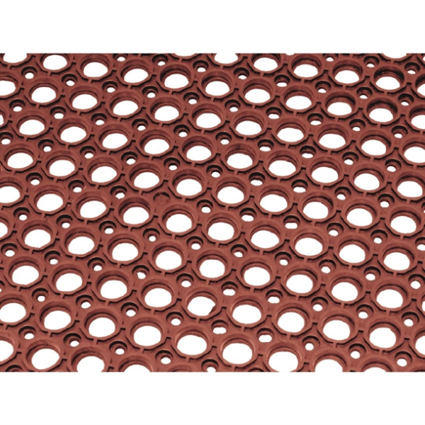 Top Deck Mat 900mm x 1500mm x12mm NEOPRENE - Red Anti - fatigue mat COOLANT RESISTANT - Image 3