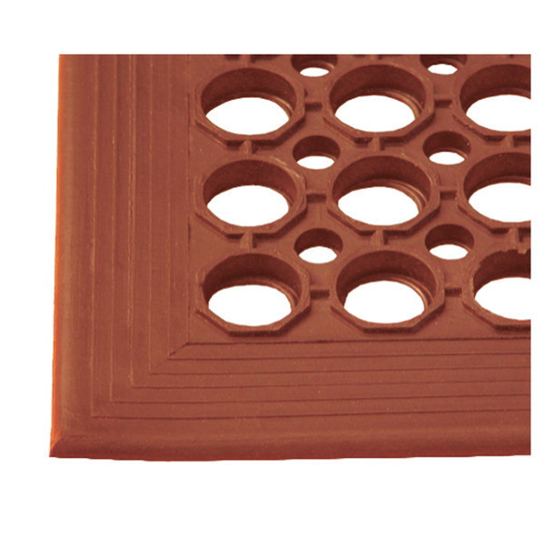Top Deck Floor mat 900mm x 1500mm x12mm NEOPRENE - Red Anti - fatigue Floormat COOLANT RESISTANT - Image 4