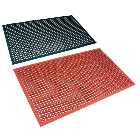 Top Deck Floor mat 900mm x 1500mm x12mm NEOPRENE - Red Anti - fatigue Floormat COOLANT RESISTANT - Image 5