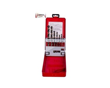 HARD DRILL SET Drill Set Metric 7 pc 4, 5, 6, 7, 8, 10, 12mm