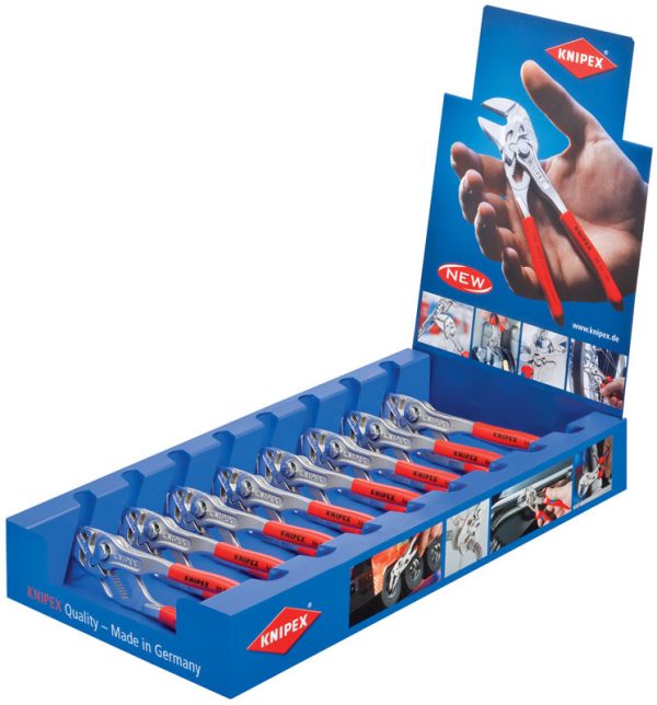 KNIPEX PLIER WRENCH MERCHANDISER 8PC