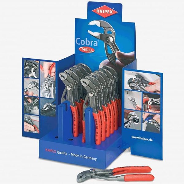 KNIPEX COBRA MERCHANDISER 12PC