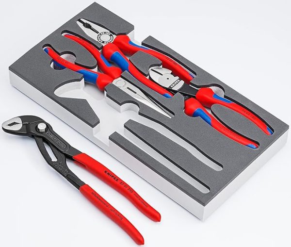 KNIPEX MIXED PLIER FOAM TRAY SET 4PC - Image 2