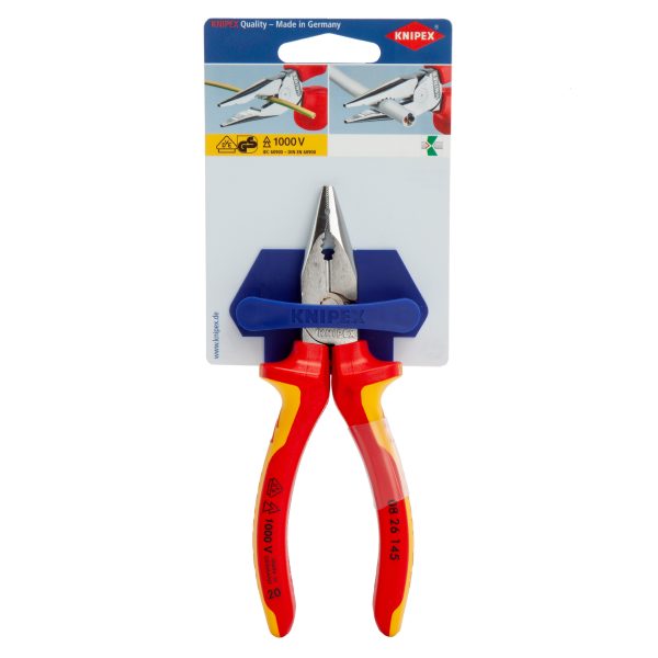 KNIPEX 1000V NEEDLE NOSE COM PLIER 145MM - Image 2