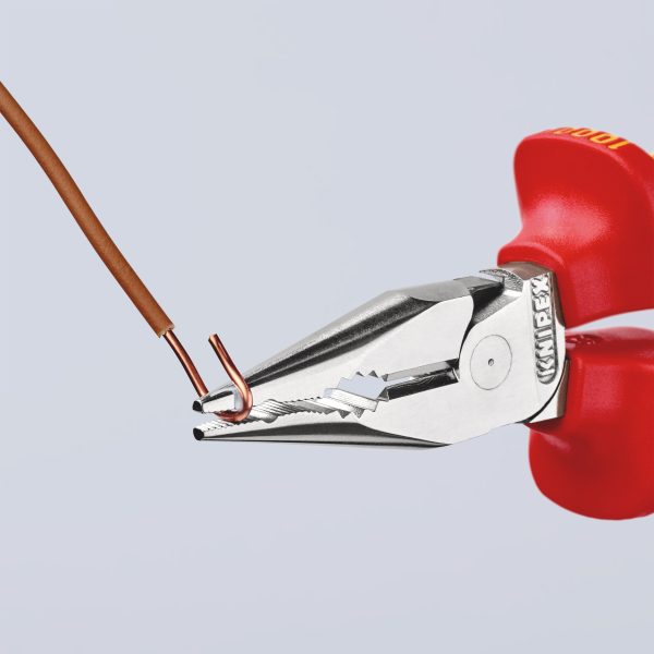 KNIPEX 1000V NEEDLE NOSE COM PLIER 145MM - Image 3