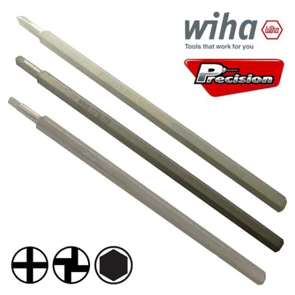 WIHA BLADE EXTENSION SYSTEM 6 140mm LENGTH 6mm HEX