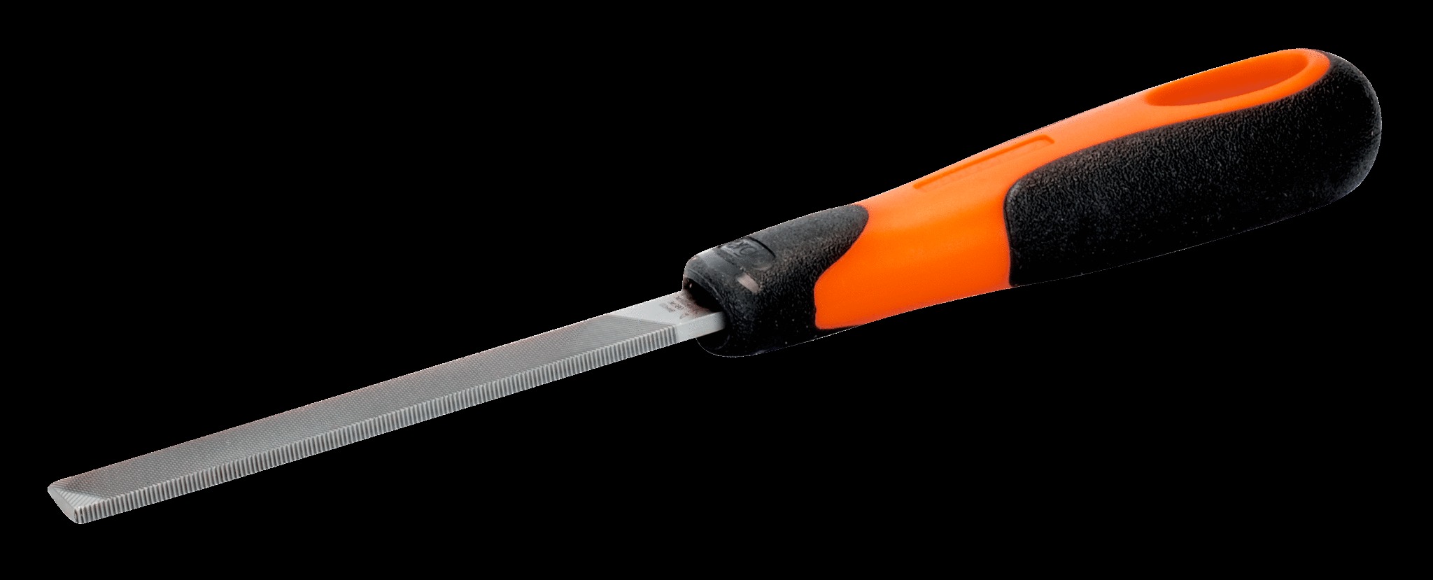 Bahco Hand file, 6", 15cm, Smooth cut, ergo handle