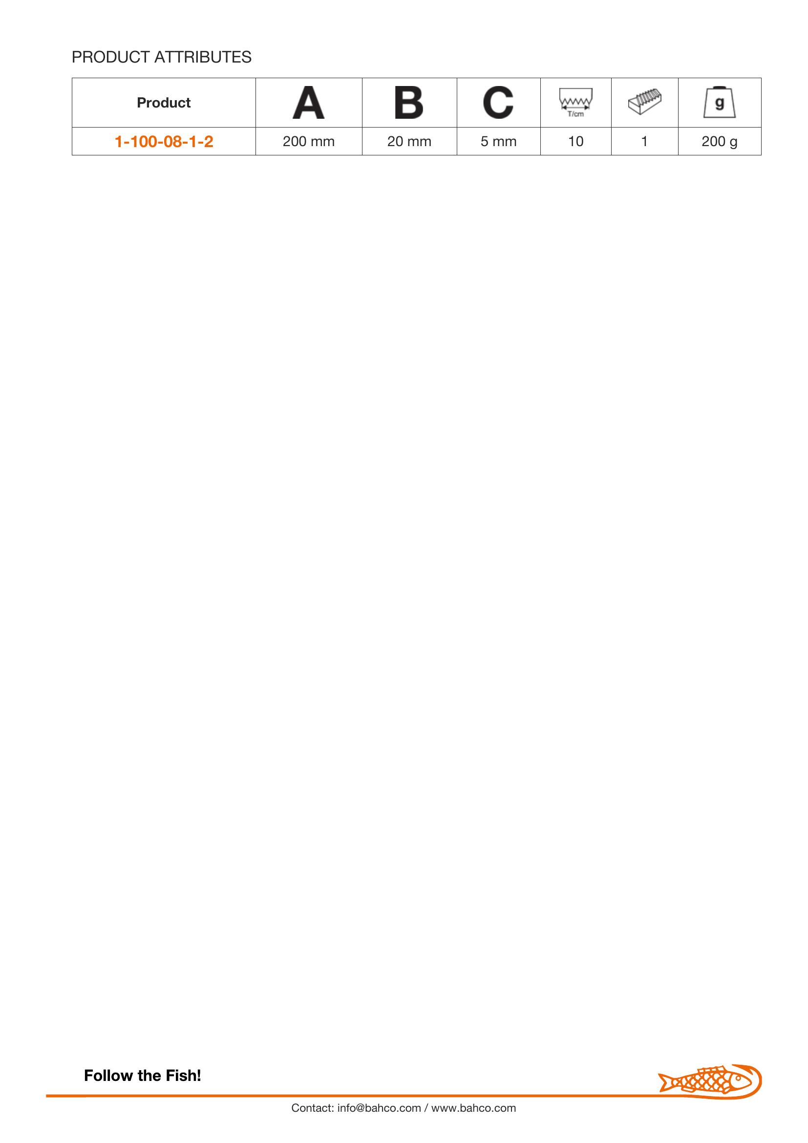 Bahco Hand file, 8", 20cm, bastard cut, ergo handle - Image 6