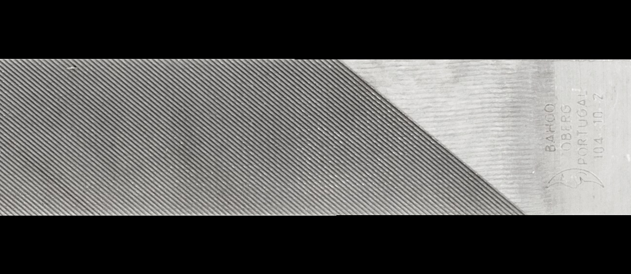 Bahco Lathe file, 12", 30cm, 2nd cut, no handle, industrial pack - Image 4