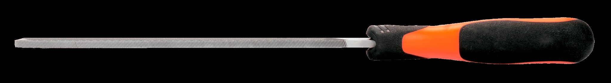 Bahco Flat file, 10", 25cm, Oberg cut, ergo handle - Image 3