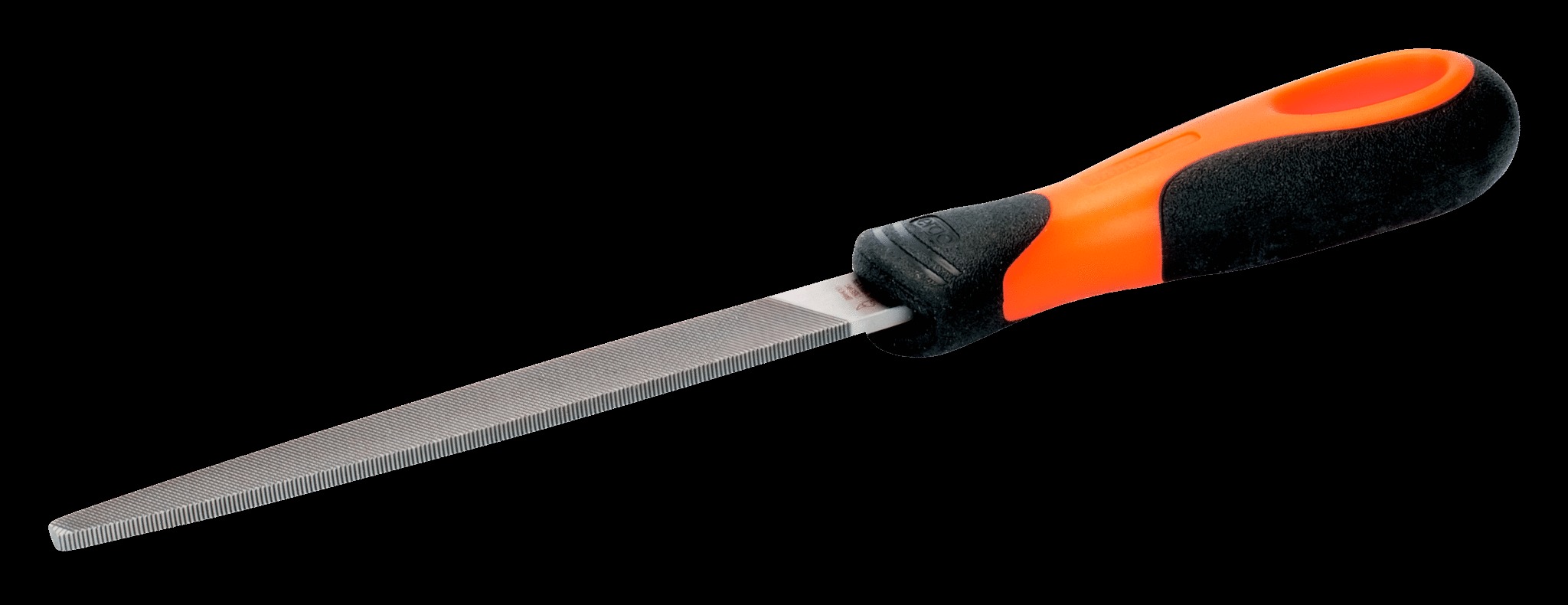 Bahco Flat file, 8", 20cm, Smooth cut, ergo handle