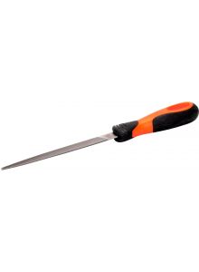 Bahco Warding file, 6", 15cm, 2nd cut, ergo handle