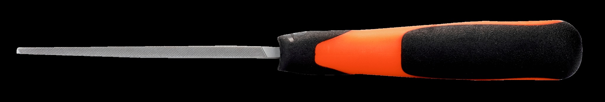 Bahco Square file, 6", 15cm, bastard cut, ergo handle - Image 3