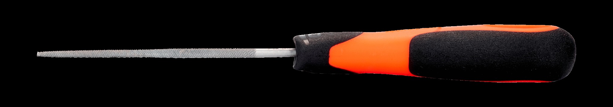 Bahco Round file, 10", 25cm, 2nd cut, ergo handle - Image 3