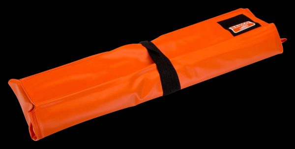 Bahco File set, 3 pce, 10", 2nd cut, hand, half round, round file, plastic wallet - Image 3
