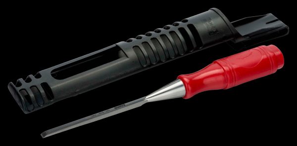 Bahco Chisel, 12mm, Red Handle