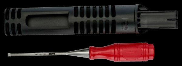 Bahco Woodworking Chisels with Red Polypropylene Handle 6mm - Image 2