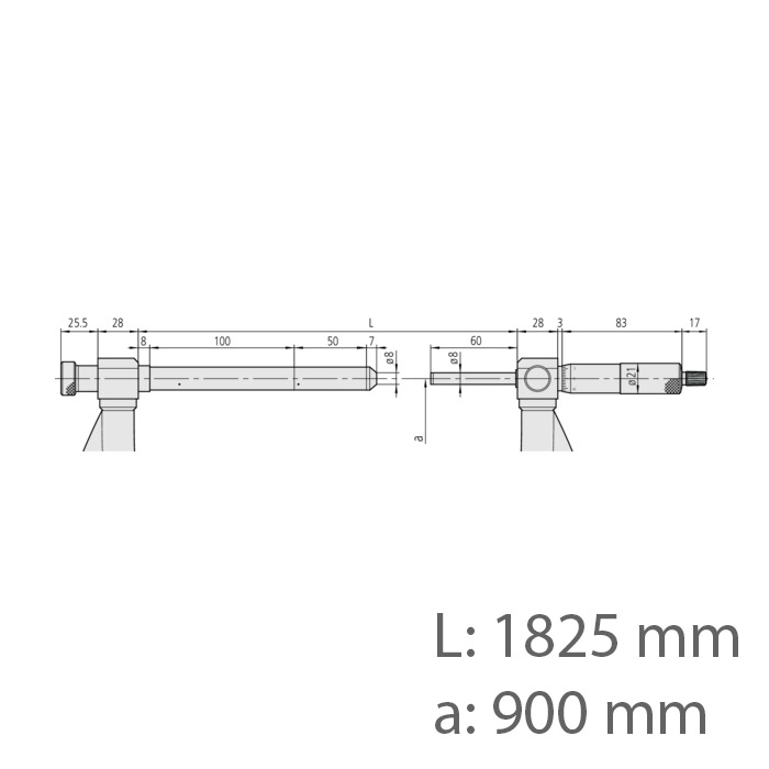Mitutoyo Micrometer 105-415 - Image 2
