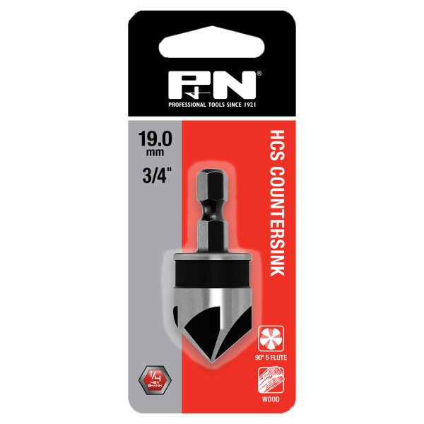COUNTERSINK CR-V QUICKBIT ROSE HEAD 19MM (3/4") P&N