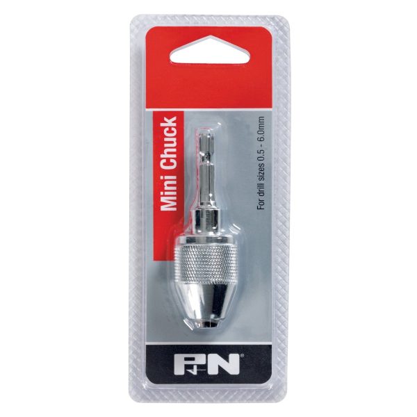 CHUCK MINI KEYLESS QUICKBIT HEX SHANK 0.5-6MM P&N
