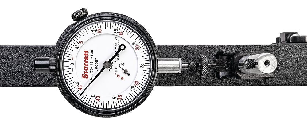 Starrett Dial Indicator Dia. Gage 18-24in Length Range 1101-24 Dial Indicator Diameter Gage - Image 2