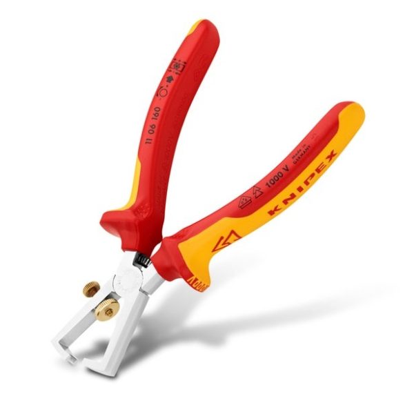 KNIPEX 1000V WIRE STRIPPER 160MM - Image 2