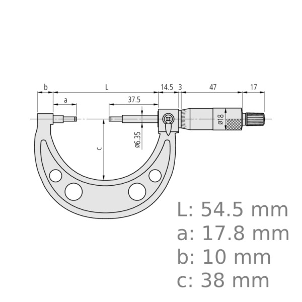 Mitutoyo Micrometer B 111-215 - Image 2