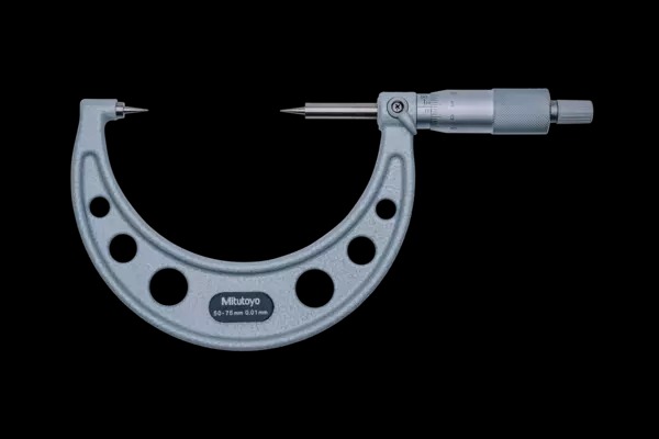 Mitutoyo Point Micrometer 50-75Mm 112-155