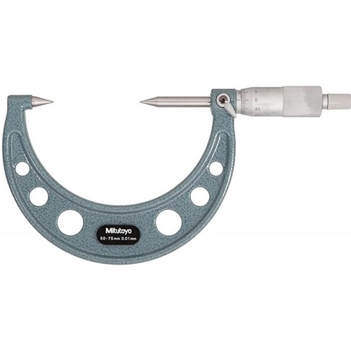 Mitutoyo Point Micrometer 50-75Mm 30Deg 112-215