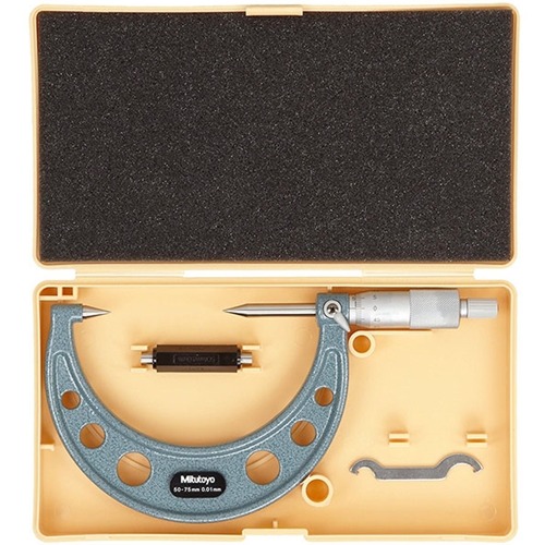 Mitutoyo Point Micrometer 50-75Mm 30Deg 112-215 - Image 2