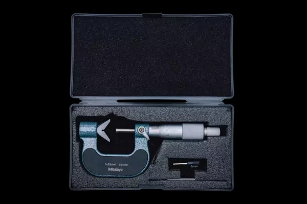 Mitutoyo V-Anvil Mic. 5-25 108 Deg. 114-165 - Image 2