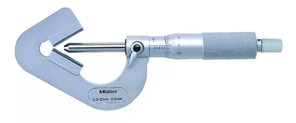 Mitutoyo V Anvil Micrometer B 114-204