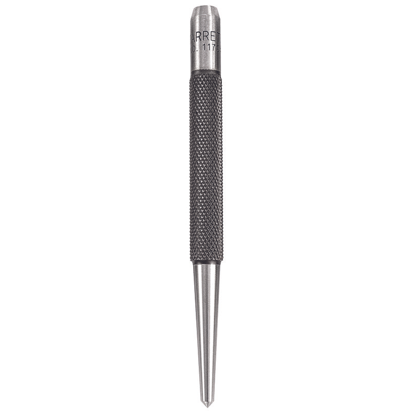 Starrett - Center Punch Round Shank 4in (100mm) 1/8in (3mm) Point