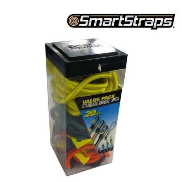 SmartStraps STANDARD BUNGEE CORD ASSORTED 20PCS