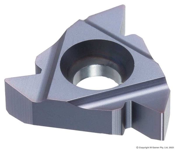 Harlingen - TiAlN Micro-Grain Carbide Right Handed Threading Inserts - 0.5-1.5 mm