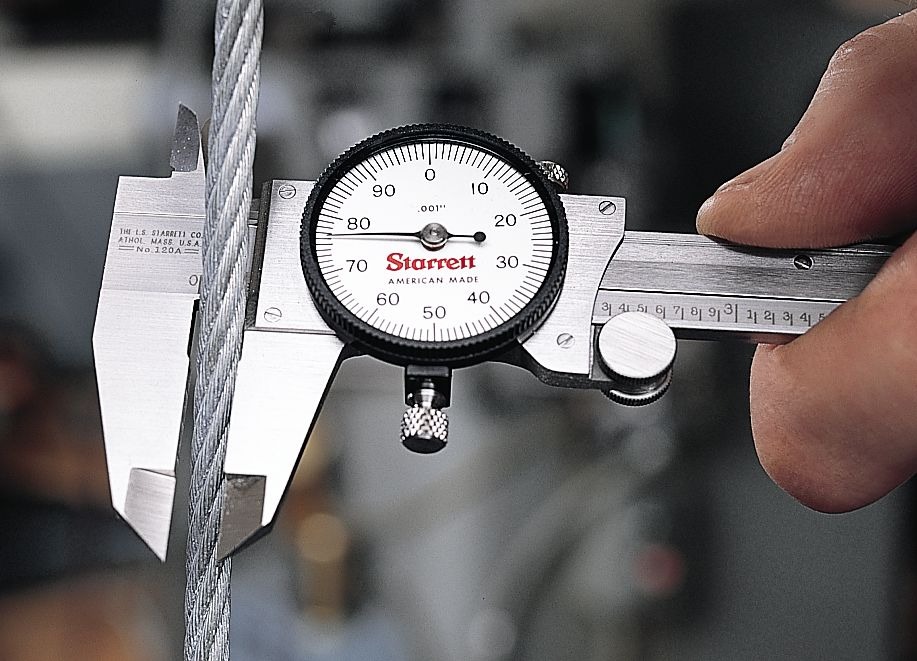 Starrett - Dial Caliper 6in White Dial Case - Image 3