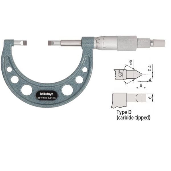 Mitutoyo Micrometer 122-142 - Image 4