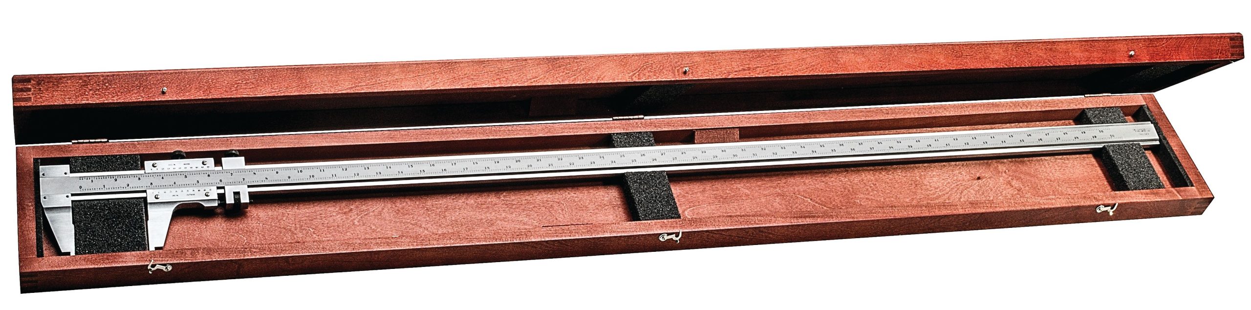 Starrett - Vernier Caliper 48in .001in Grad Wood Case - Image 2