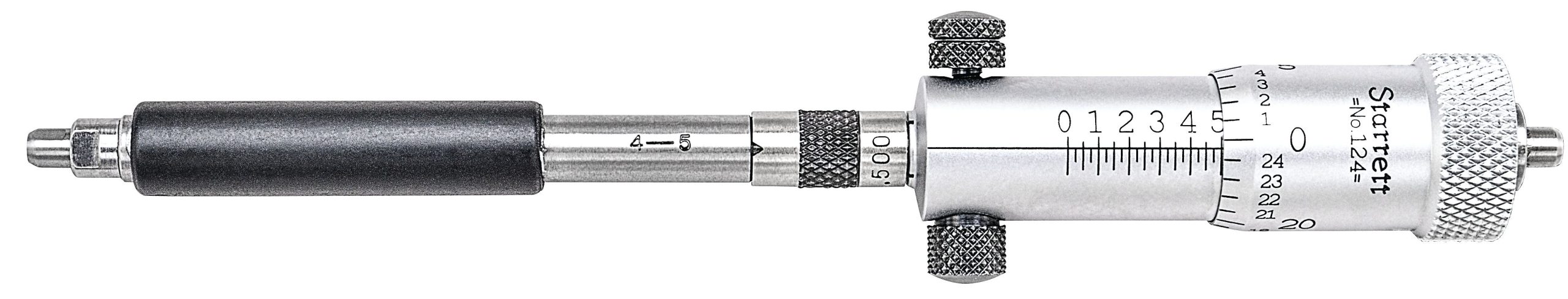 Starrett - Inside Micrometer 2-8in .001in Grad 6 Rods Case - Image 6