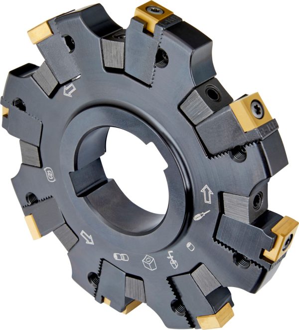 PRAMET 125H04N-S90CN10N18 Milling cutters with clamping by screw