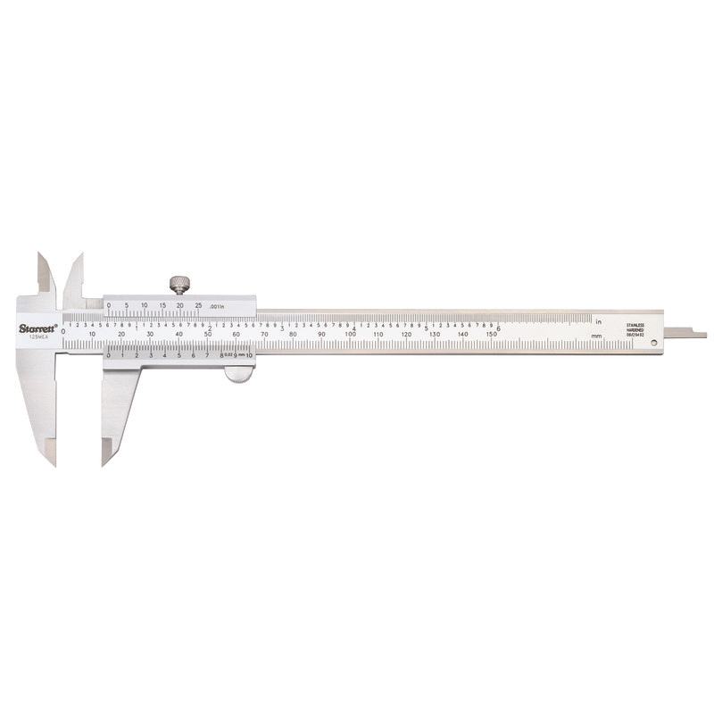 Starrett - Vernier Caliper 150mm/6in .02mm & .001in Grad
