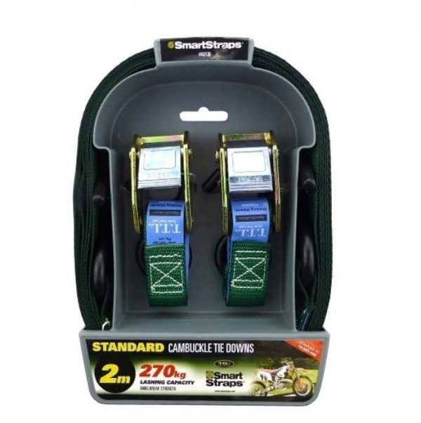 SmartStraps CAMBUCKLE LASH STRAPS 2M 2PK GREEN