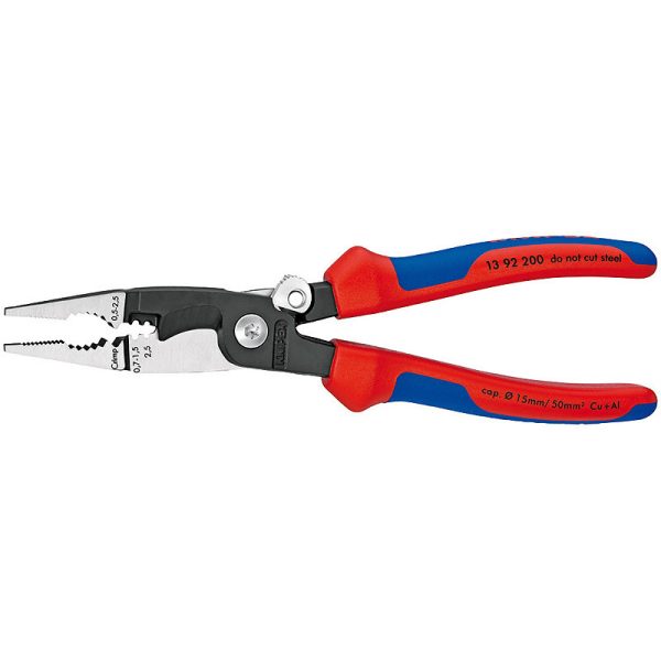 KNIPEX ELEC INSTALLATION PLIER W/CATCH