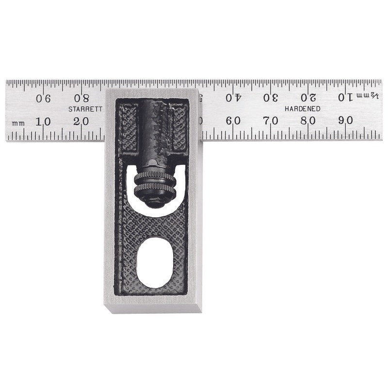 Starrett - Double Square 100mm W/ Graduated Blade