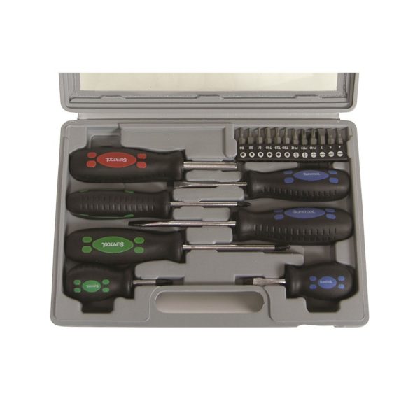 SUPATOOL 1516 19PC SCREWDRIVER SET