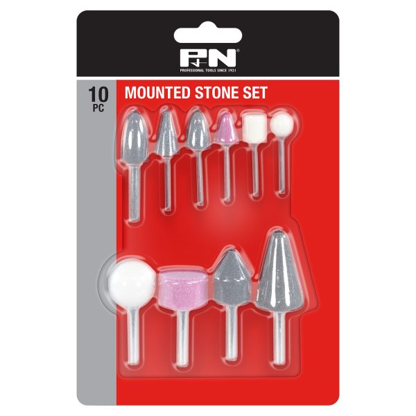 MOUNTED STONE SET 10PC P&N