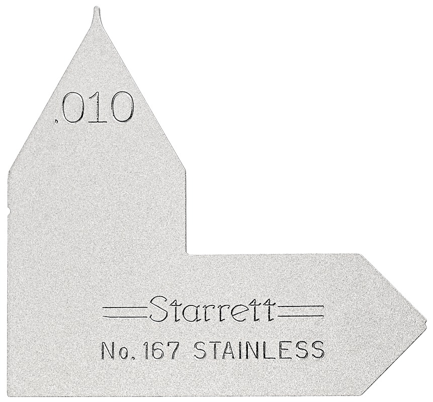 Starrett - Radius Gage .010in