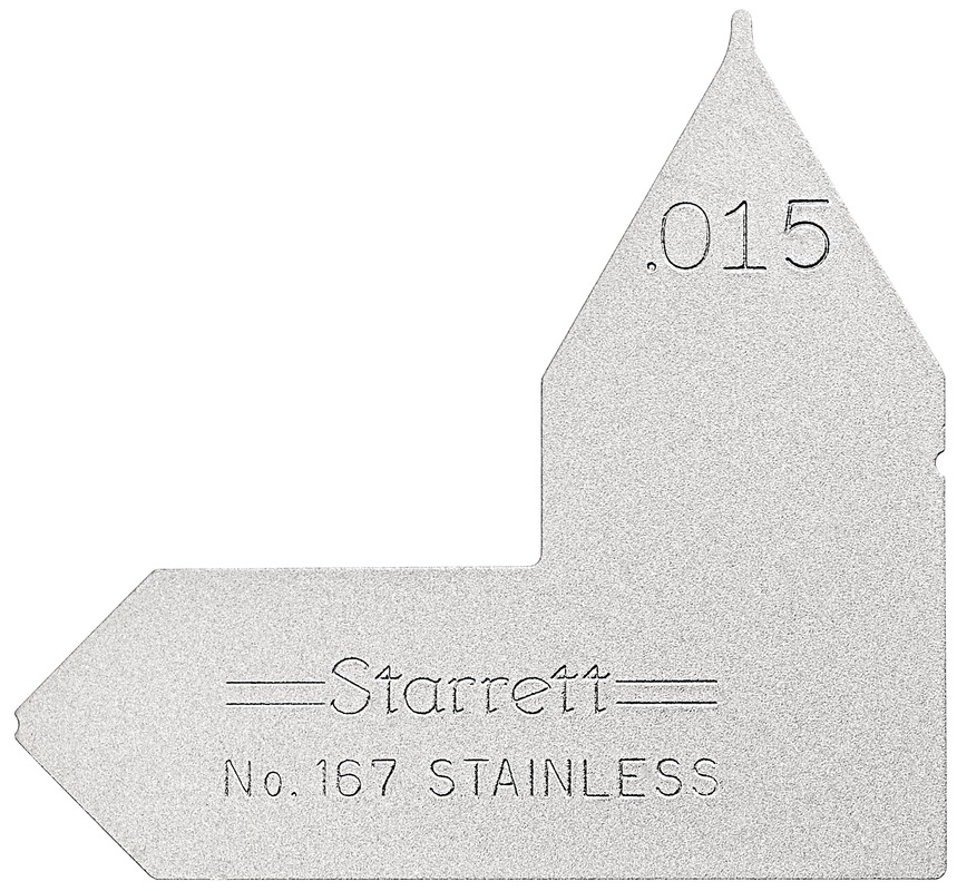 Starrett - Radius Gage .015in