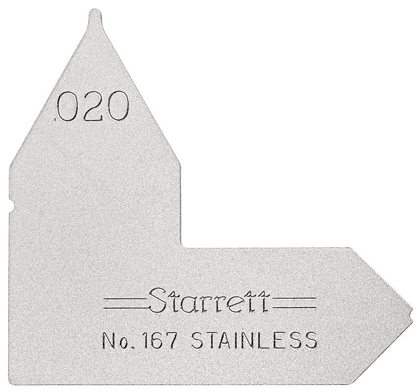 Starrett - Radius Gage .020in